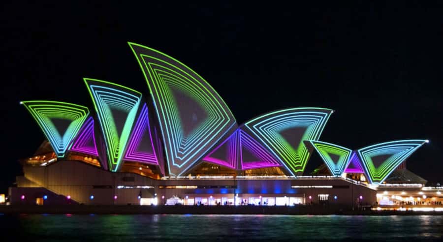 Sydney Harbour: 30 Minute Slow Jet Boat Vivid Cruise - The real appeal of a slow jet boat for Vivid Sydney