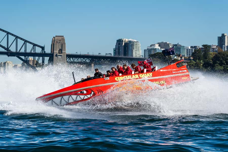 Sydney: Jet Boat Adventure Ride from Circular Quay - The Maneuvers That Turn a Sightseeing Boat Into a Thrill Ride