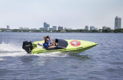 Tampa Bay 2-Hour Speedboat Adventure - Safety briefing first, then you get the wheel