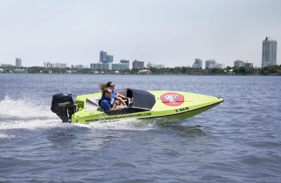 Tampa Bay 2-Hour Speedboat Adventure - Safety briefing first, then you get the wheel