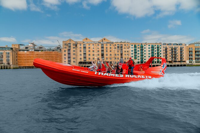 Thames High-Speed Zone Speedboat in London - Route highlights: Tower Bridge, The O2, and the “can’t believe we’re moving” moments