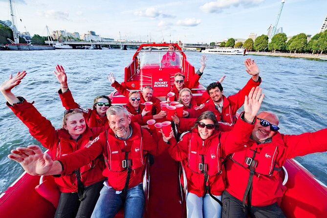 Thames Rockets Sunset London Speedboat Experience - Boarding at the London Eye Pier: easy start, smart timing