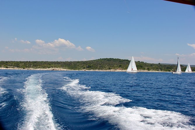Three Islands Private Speedboat Tour With Blue Lagoon Stop - Blue Lagoon at Krknjaši Bay: the main show (2 hours, snack included)