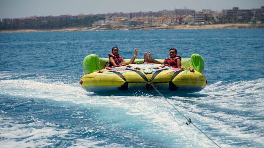 Torrevieja: Speedboat-Powered Inflatable Crazy Sofa Ride - Meeting at Reial Club Nàutic Torrevieja: What to Expect Before You Go Fast