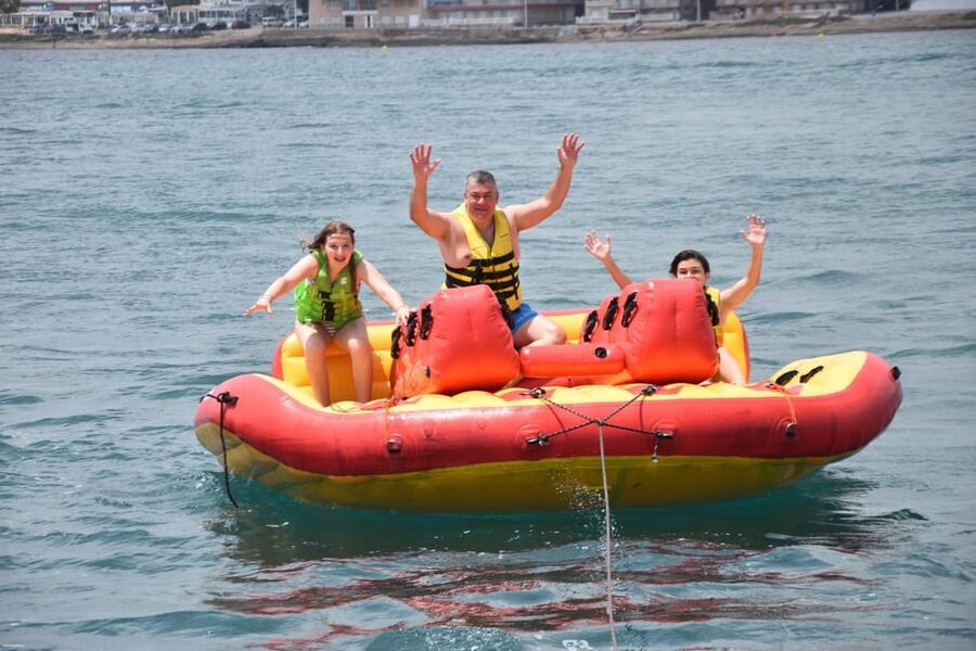 Torrevieja: Speedboat-Powered Inflatable Crazy Sofa Ride - Who Should Book This Crazy Sofa Ride in Torrevieja