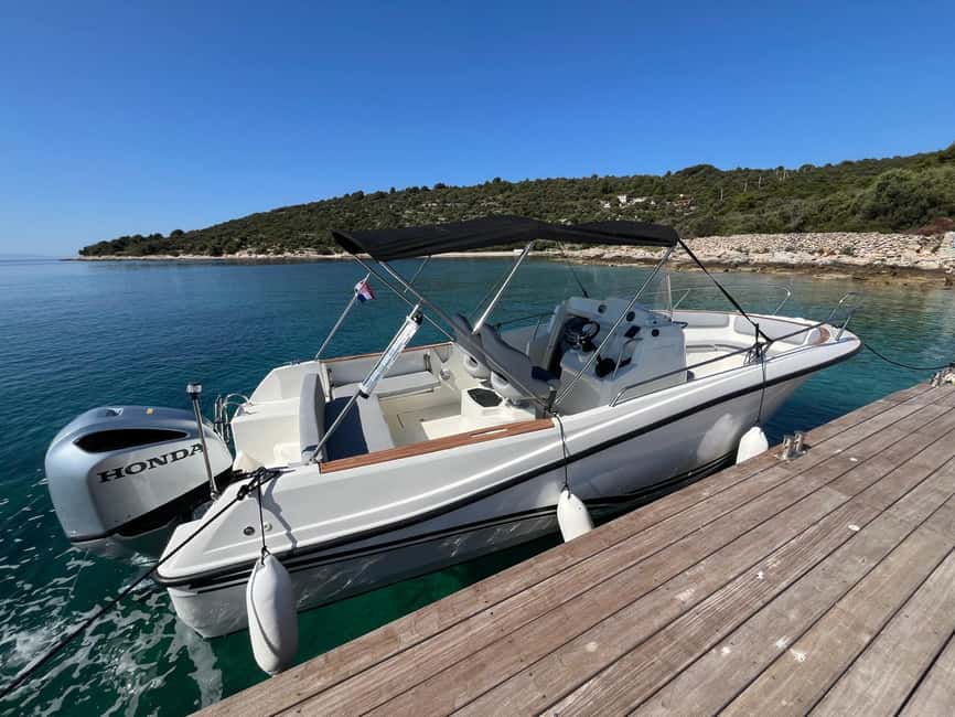 Trogir: Blue Lagoon and 3 Islands Speedboat Tour - The speedboat ride: fast, fun, and sometimes wet