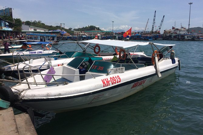 V.I.P Snorkeling & Fishing Tour ( Speed Boat ) Minimum 02 people - Getting Out on a Speed Boat in Nha Trang Bay