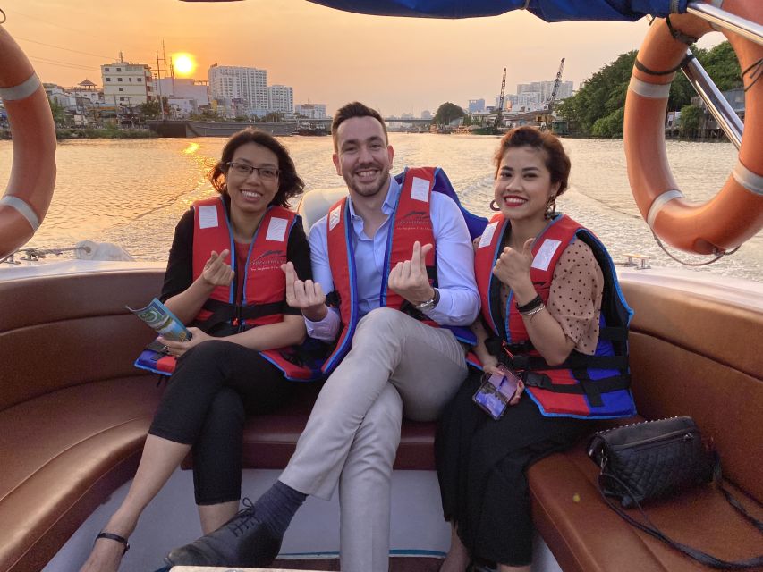 VIP Tour Enjoy Romantic Sunset by Speed Boat Free Cocktail - Why this VIP Saigon sunset cruise feels like date-night, not sightseeing