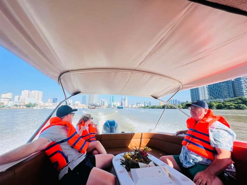 VIP Tour From Ho Chi Minh to Cu Chi Tunnels by Speed Boat - On-board breakfast and the “mini tour” through everyday Saigon River life