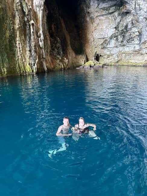 Vlora: Haxhi Ali Cave and Karaburun Peninsula Speedboat Tour - From Lungomare to the Water in One Easy Meet-Up