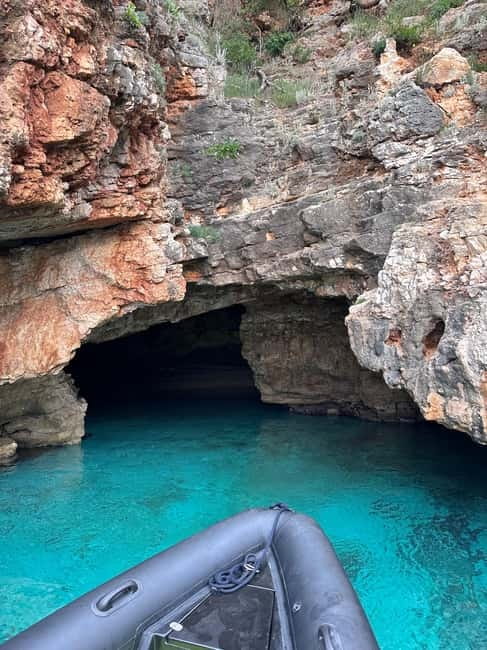 Vlore: Dafina Cave & Haxhi Ali Cave Speedboat Guided Tour - Dafina Bay: Blue Crystal Water + Another Cave Stop