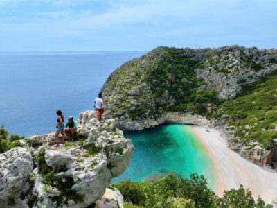 Vlore: Grama Bay & Karaburun Caves 8-Hour Speedboat Tour - Haxhi Ali Cave: photos first, then 20 minutes in the water