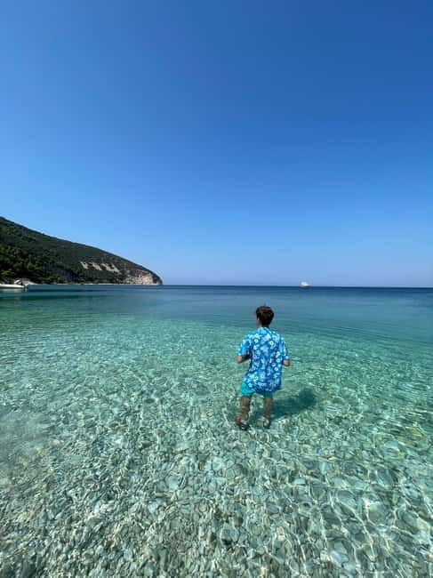 Vlorë: Haxhi Ali Cave & Karaburun SpeedBoat Tour - Dhim Kushta Bay swim and snorkeling: Your main water time