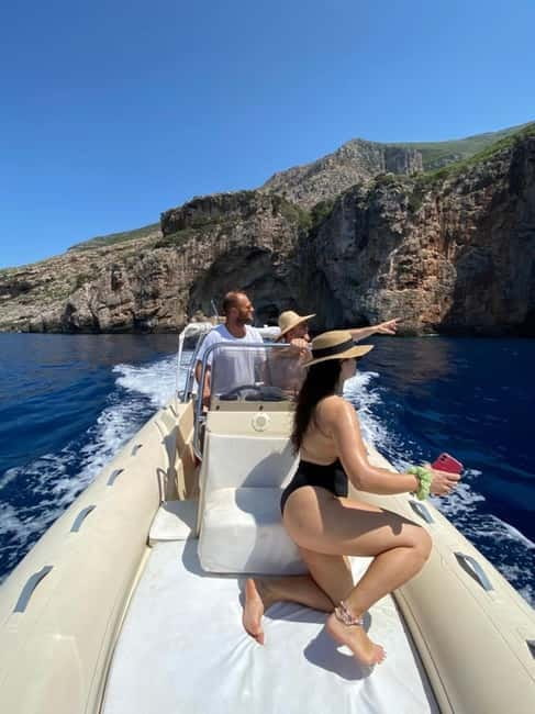 Vlore: Haxhi Ali Cave, Karaburun Speedboat Tour & Snorkeling - Entering Haxhi Ali Cave: Not a Peek, a Real Boat-In Visit