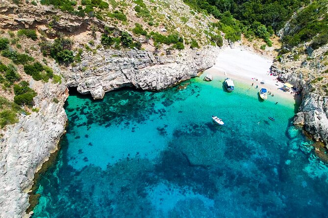 Vlore Private Boat Tour Blue Cave & Grama Bay Adventure - Price and value: is $1,081.26 per group fair?