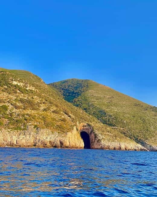 Vlore: Sazan Island & Haxhi Ali Cave Speedboat Guided Tour - Gjiri i Shen Kolit: a second bay, more water time