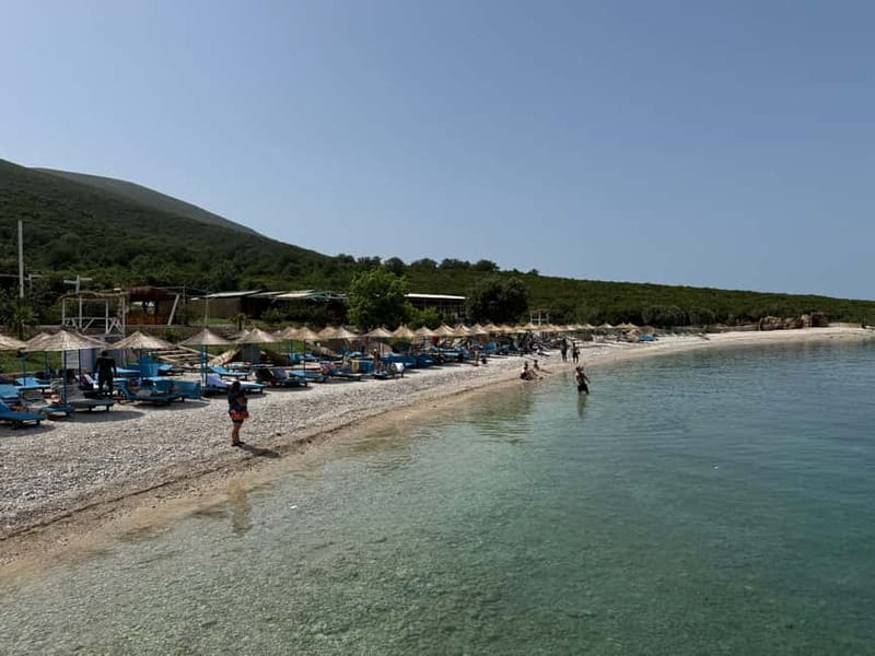 Vlore: Speedboat to Sazan Island, Haxhi Ali Cave & Karaburun - Sazan Island: Old Town Hills, Architecture Views, and Beach Time