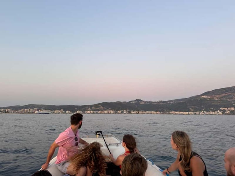 Vlore: Speedboat to Sazan Island, Haxhi Ali Cave & Karaburun - Leg 2: Sailing Between Stops (About 20 Minutes)
