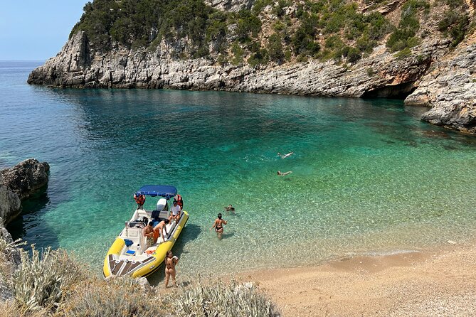 Vlore Speedboat Tour to Dafina Bay & Haxhi Ali Cave - Haxhi Ali Cave: swim and explore inside
