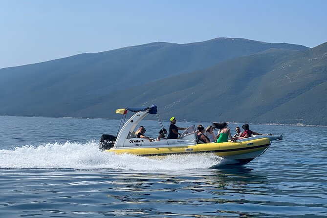 Vlore Speedboat Tour to Dafina Bay & Haxhi Ali Cave - Bristani Bay (Bear’s Bay): beaches and communist-era fortifications