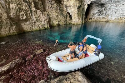 Vlore Speedboat Tour to Haxhi Ali Cave Karaburun Beach - Getting going from Grama Bay: start point and timing that matter