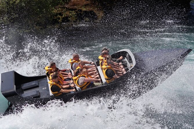 Waikato River Jet Boat Ride from Taupo - Guide energy you can feel: Shannon, Jacob, and Taylah