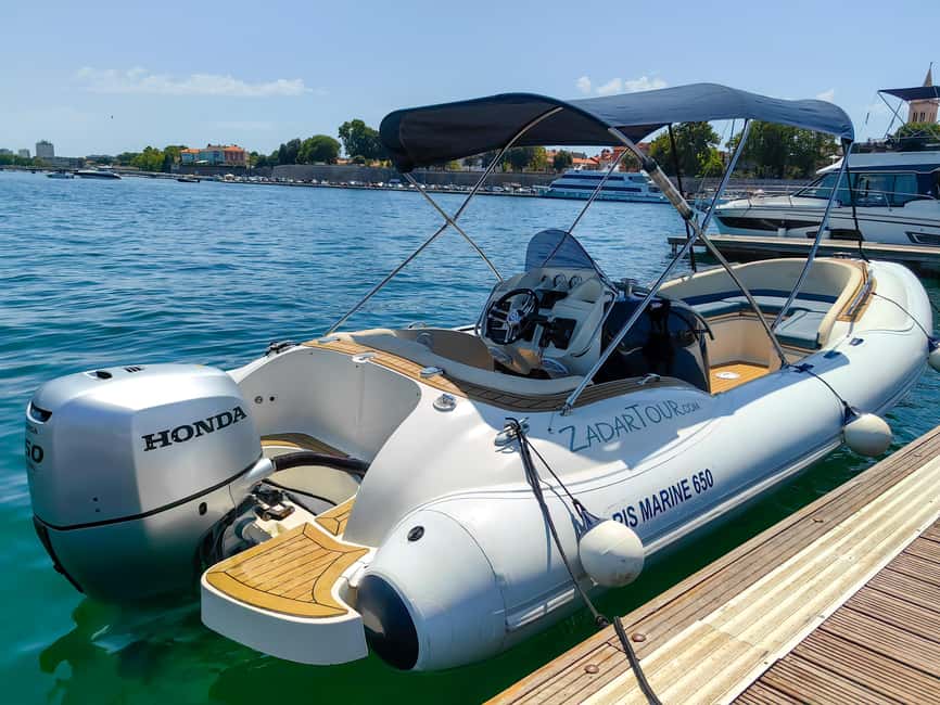 Zadar: Guided Speedboat Tour with Food, Oil & Wine Tasting - Sea Organ by Boat: A Quick Culture Hit Before the Islands