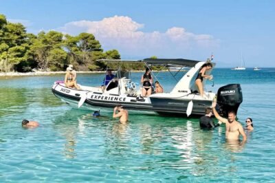 Zadar: Island-Hopping, Swimming & Snorkeling SpeedBoat Tour - From Zadar to your first swim: getting to Ugljan Island fast
