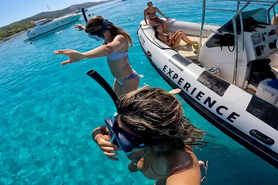 Zadar: Island-Hopping, Swimming & Snorkeling SpeedBoat Tour - Preko area and Galevac: shallow beaches plus an island walk