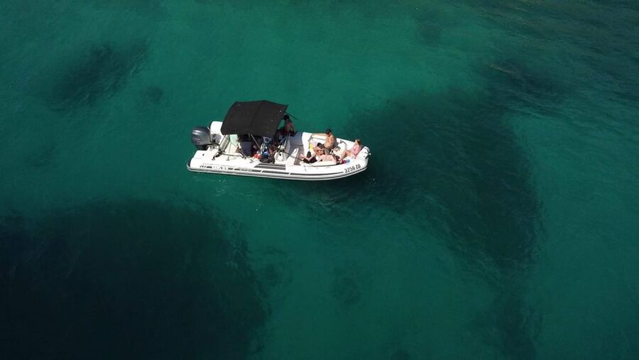 Zadar Islands: Private Hidden Treasures Speedboat Tour - Ugljan’s uninhabited side: shallow white sand and easy lounging