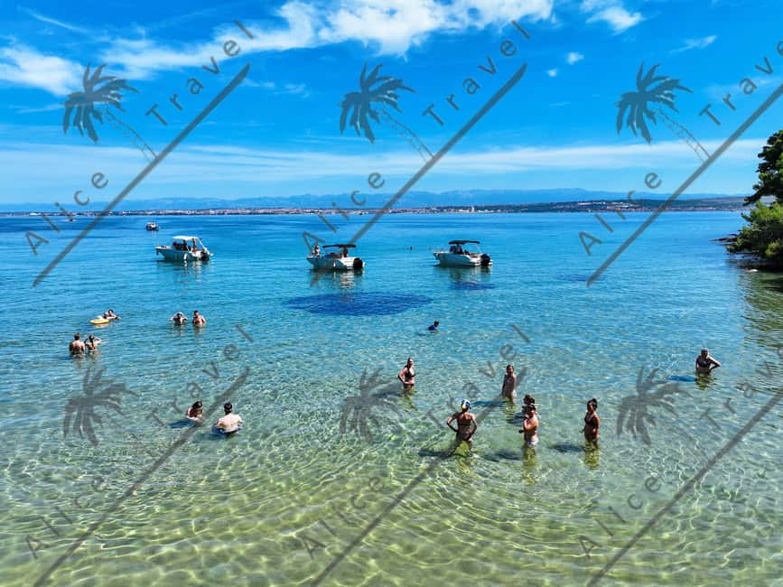 Zadar: Speedboat Escapade 3 stops & Snorkeling & Local Wine - Meeting Point Reality Check: Tornado Sign, Bench Seat, Then Off You Go