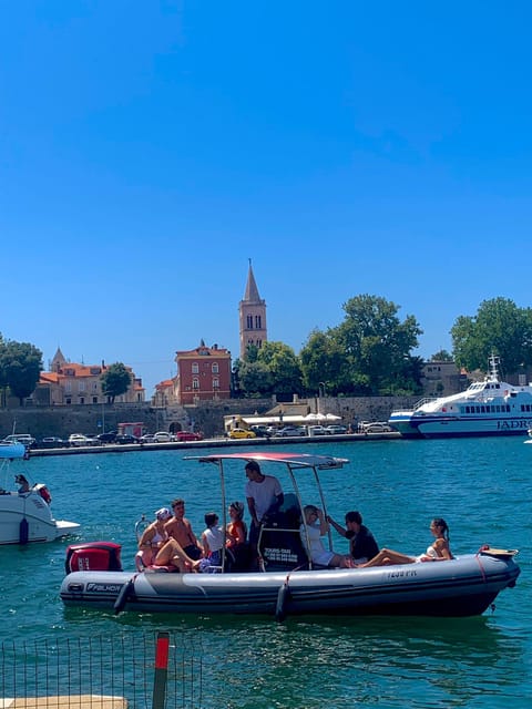 Zadar:Speedboat Tour Thrill Ride with Snorkeling on 3 island - Stop 2: Preko village for photos, swims, and cafe time