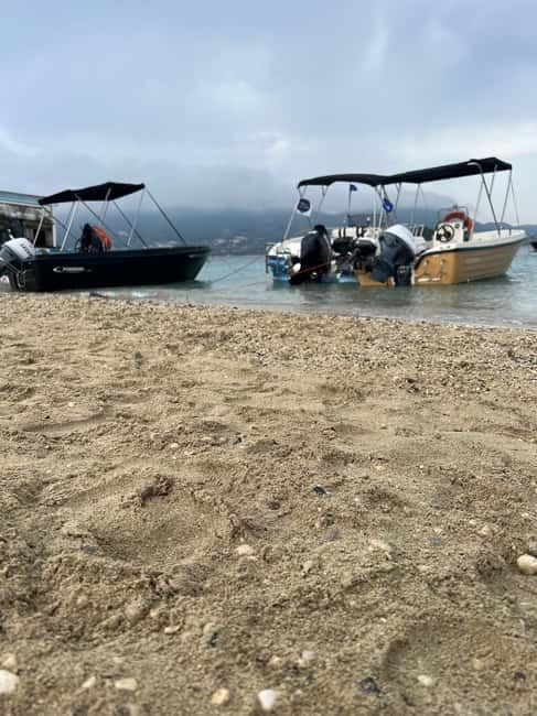 Zakynthos: Laganas Bay, Myzithres & Turtles Speedboat Tour - Getting picked up and onto Agios Sostis Harbor without fuss