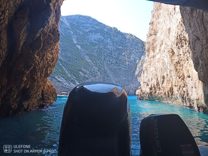 Zante: Shipwreck Beach & Blue Caves Private Speedboat Tour - Shipwreck Beach From the Sea: Iconic, Up Close, and Photo-Friendly
